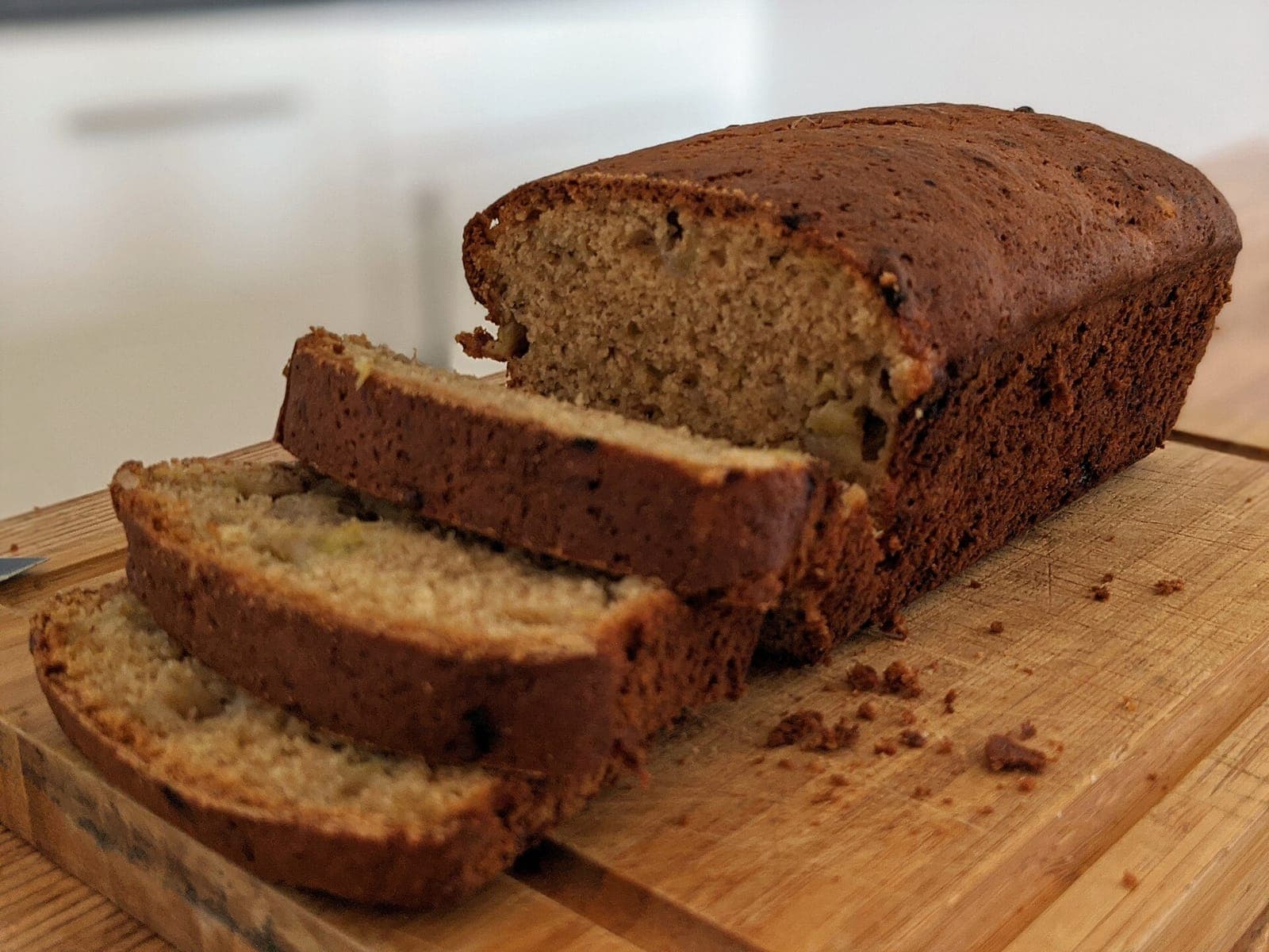 Banana bread con banane mature
